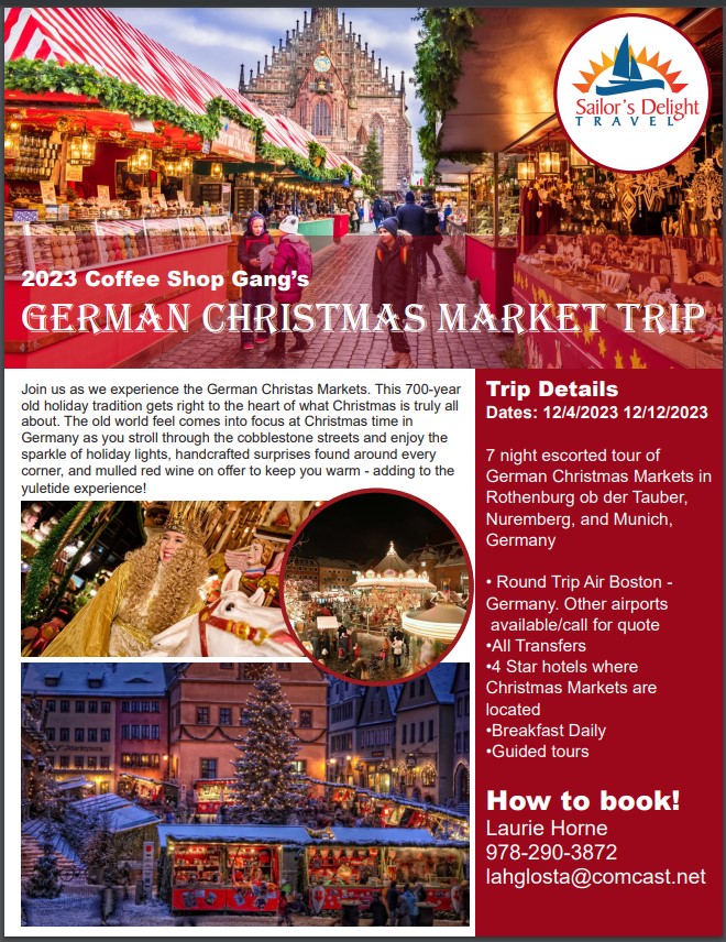 2023 German Christmas Market Tour
